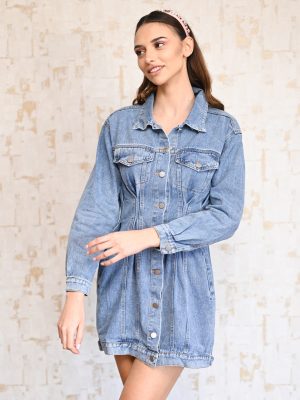 Τζιν Mini Φόρεμα Μεσάτο