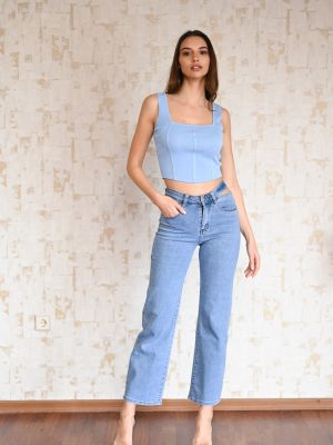 Παντελόνι Τζιν με Άνοιγμα στη Μέση