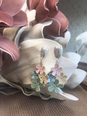 Πολύχρωμα κρεμαστά σκουλαρίκια