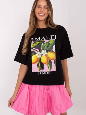 T-shirt σε Μαύρο - Understated luxury