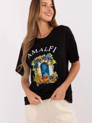 T-shirt σε Μαύρο - Urban elegance