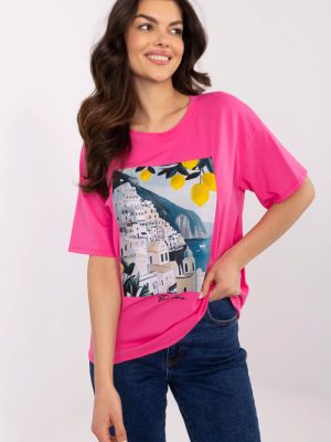 T-shirt σε Ροζ - Sophisticated charm