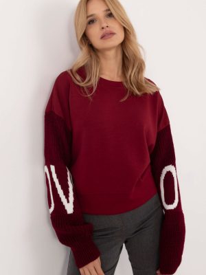 Φούτερ σε Κόκκινο - Minimal chic