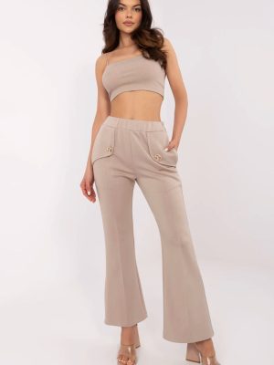 Παντελόνι φόρμας σε Μπεζ - Effortless sophistication