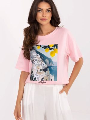 T-shirt σε Ροζ - Refined glamour