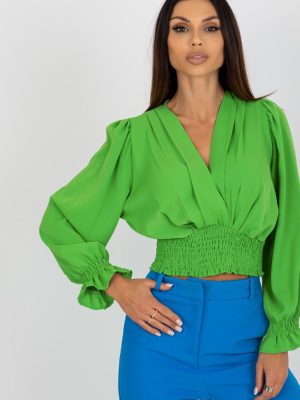 Μπλούζα σε Πράσινο - L'eleganza incontra il comfort