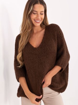 Jumper σε Καφέ - Refined elegance