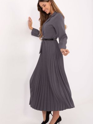 Φόρεμα σε Γκρι - L'eleganza incontra il comfort