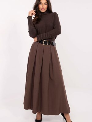 Φούστα σε Καφέ - Timeless elegance