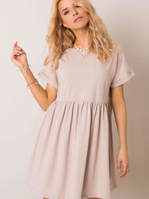 Φόρεμα σε Μπεζ - Beauté naturelle