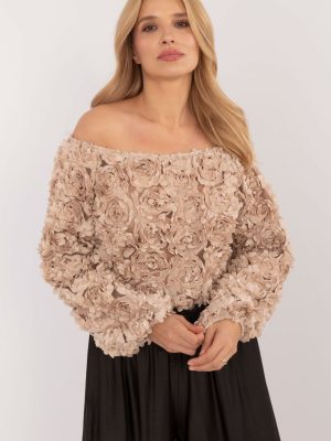 Μπλούζα σε Μπεζ - Versatile elegance