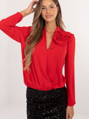Μπλούζα σε Κόκκινο - Effortless sophistication