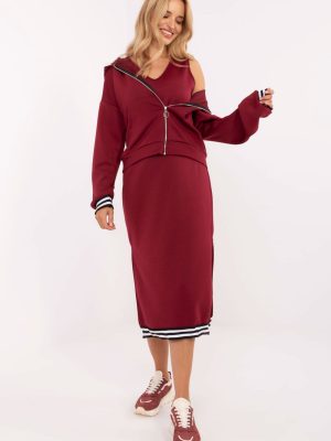 Σετ σε Κόκκινο - Parisian elegance