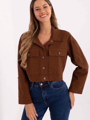 Μπουφάν σε Καφέ - Féminité et style