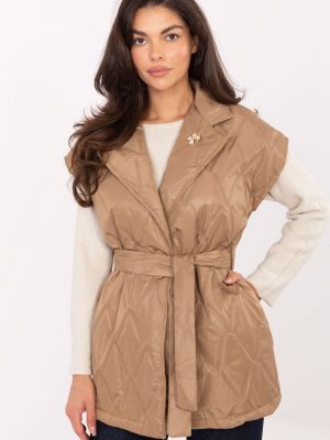 Γιλέκο σε Καφέ - French sophistication