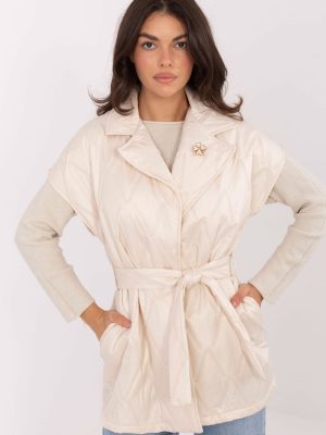 Γιλέκο σε Μπεζ - Charme discret