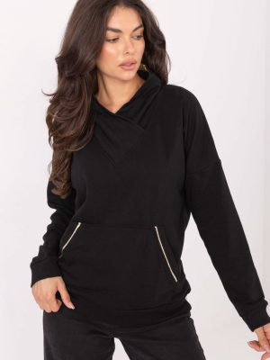 Φούτερ σε Μαύρο - Parisian elegance