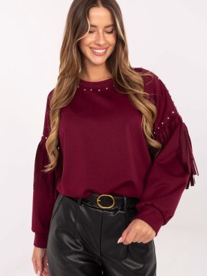 Φούτερ σε Κόκκινο - Minimal chic