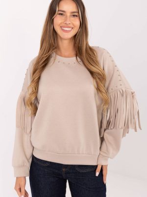 Φούτερ σε Μπεζ - Féminité et style