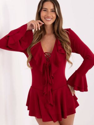 Ολόσωμη Φόρμα σε Κόκκινο - Paris, mon style