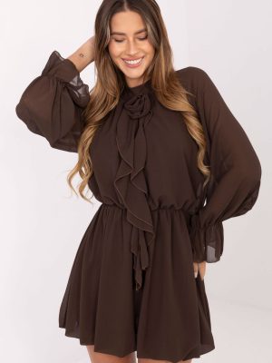 Φόρεμα σε Καφέ - Un air de romance