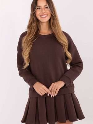 Φόρεμα σε Καφέ - Simplicité chic