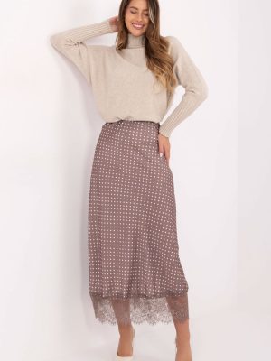 Φούστα σε Μπεζ - Charme discret