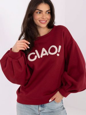 Φούτερ σε Κόκκινο - L’art de la simplicité