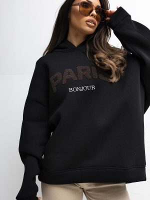 Φούτερ σε Μαύρο - Beauté naturelle