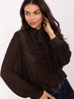 Πουκάμισο σε Καφέ - Classic beauty