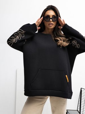 Φούτερ σε Μαύρο - Charme féminin