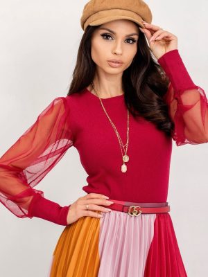 Μπλούζα σε Κόκκινο - French sophistication