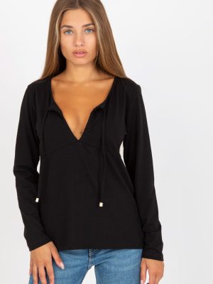 Μπλούζα σε Μαύρο - Élégance naturelle