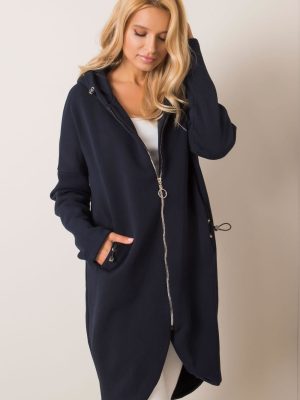 Φούτερ σε Navy - L'élégance réinventée