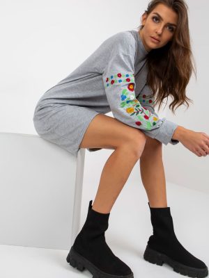 Φόρεμα σε Γκρι - L'allure française