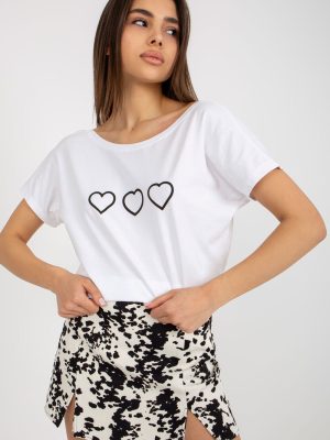 T-shirt σε Μαύρο - Élégance du jour