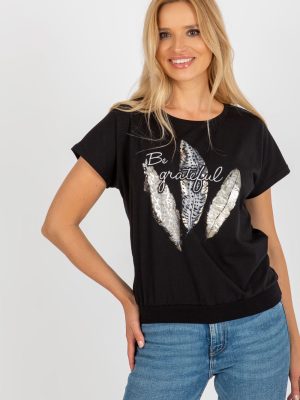 Μπλούζα σε Μαύρο - Élégance naturelle