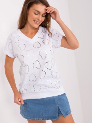 Μπλούζα σε Λευκό - Paris, mon style