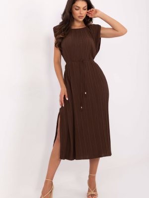 Φόρεμα σε Καφέ - Elegant style