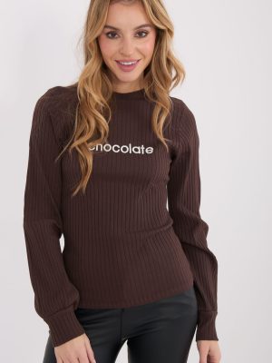 Μπλούζα σε Καφέ - L'essence du chic