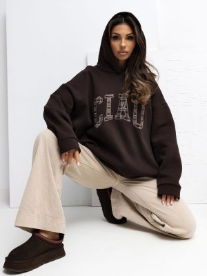 Φούτερ σε Καφέ - Style raffiné