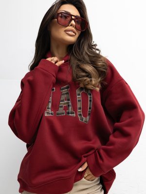 Φούτερ σε Κόκκινο - Style raffiné