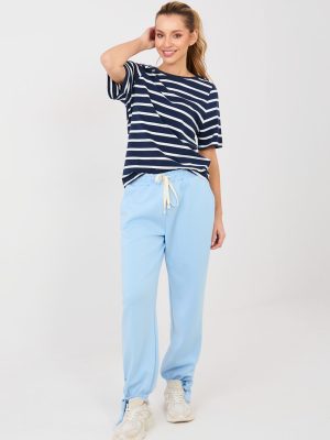 Παντελόνι φόρμας σε Μπλε - Refined glamour