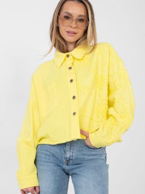 Μπουφάν σε Κίτρινο - French sophistication