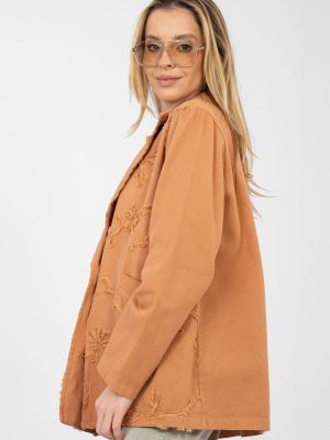 Μπουφάν σε Πορτοκαλί - Pure elegance