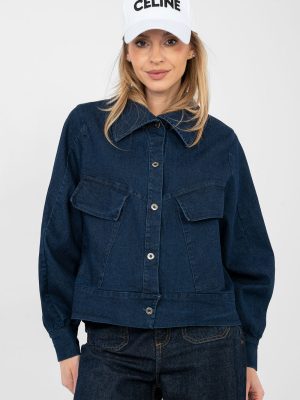 Μπουφάν σε Navy - Simplicité chic