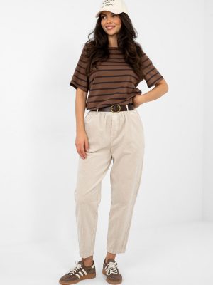 παντελόνες από καστόρι σε Μπεζ - Eleganza assoluta