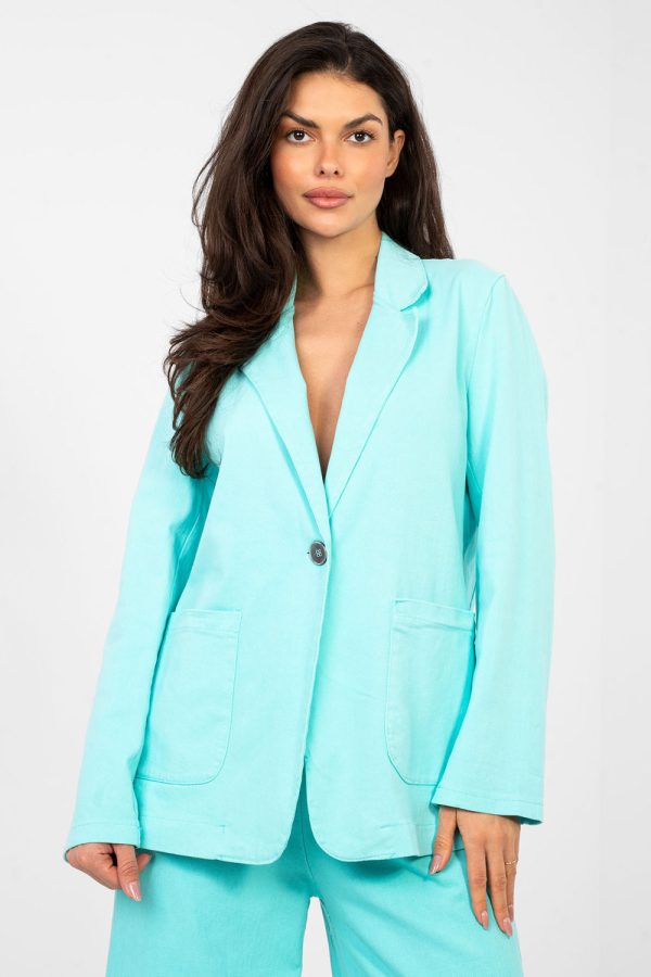 Μπουφάν σε Μπλε - Chic et décontracté