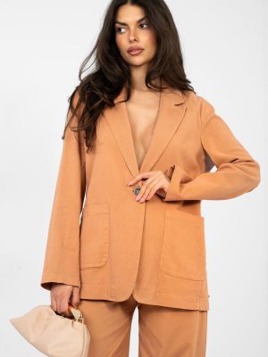 Μπουφάν σε Πορτοκαλί - Élégance naturelle