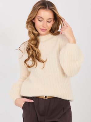 Jumper σε Μπεζ - Glamour moderno